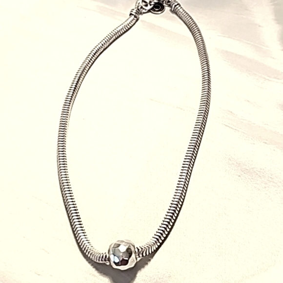 Silpada N2416 Sterling Silver Snake Chain CHIC Necklace - Picture 3 of 7